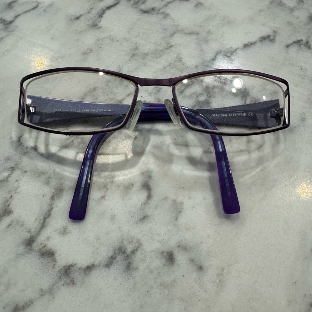 Artic Scandinavian Eyewear Eyeglasses 👓 in purple